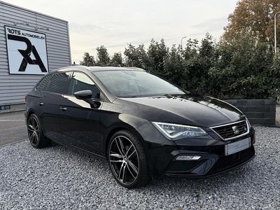 Zwart Gebruikt 2018 Seat Leon ST FR Stationwagen | € 14.950 (Eerlijke prijs)