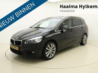 tweedehands BMW 218 2 Serie Gran Tourer i Centennial High Executive 136pk Navigatie | Lederen Bekleding | Stoelverwarming | Trekhaak | Climate Control | 18" Lichtmetalen Velgen