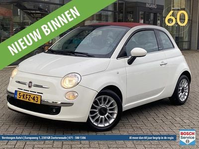 Wit Gebruikt 2013 Fiat 500C Lounge Cabriolet | € 7.950 (Eerlijke prijs)