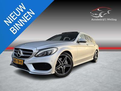 Grijs Gebruikt 2018 Mercedes C180 Sport Edition Stationwagen | € 25.990 (Eerlijke prijs)