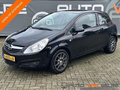 Zwart Gebruikt 2010 Opel Corsa Stationwagen | € 899 (Super prijs)