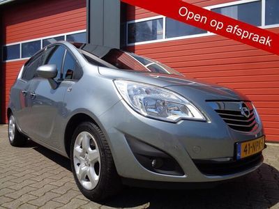 tweedehands Opel Meriva 1.4 Turbo Cosmo 141PK Clima Cruise Half-Leer 2De-Eigenaar Trekhaak 6-BAK NL-Auto