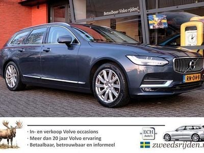 Occasion Volvo V90 Inscription 191 PK (140 kW) 2018 Blauw Stationwagen