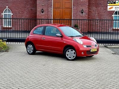 Occasion Nissan Micra Acenta 65 PK (47 kW) 2009 Rood Hatchback