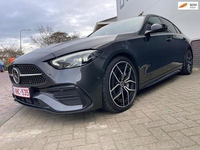 Occasion Mercedes C200 AMG line 163 PK (119 kW) 2022 Zwart (metallic) Sedan