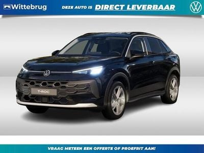 Zwart Nieuw 2026 VW T-Roc Edition SUV | € 41.795 (Eerlijke prijs)