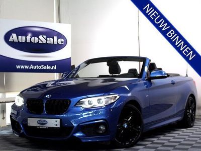 tweedehands BMW 220 220 Cabrio i M-Sport AUT ALCNTRA NAVI BT STOELVW XE