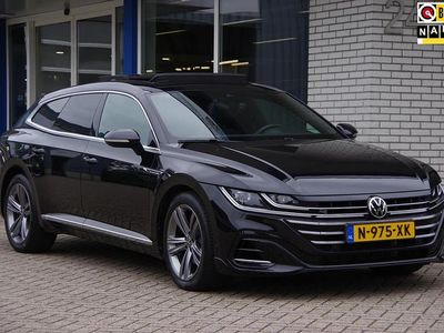 Zwart Gebruikt 2022 VW Arteon R-line Stationwagen | € 34.900 (Eerlijke prijs)