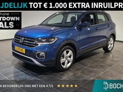Blauw Gebruikt 2021 VW T-Cross Style SUV | € 21.195 (Eerlijke prijs)
