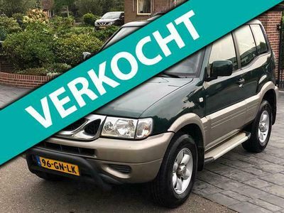 tweedehands Nissan Terrano 2.4 Luxury groen 2001 AIRCO/APK/4X4/LMV!