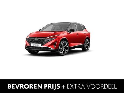 Two tone fuji sunset red / dak carbon black ( Nieuw 2026 Nissan Qashqai Tekna+ SUV | € 44.430 (Eerlijke prijs)