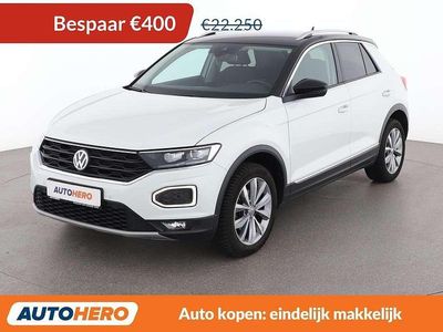 Wit Occasion 2019 VW T-Roc Style SUV | € 22.049 (Goede deal)
