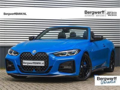tweedehands BMW 430 4-SERIE Cabrio i M-Sport - Individual '' Enzian Blue'' - M-Performance - Volleder