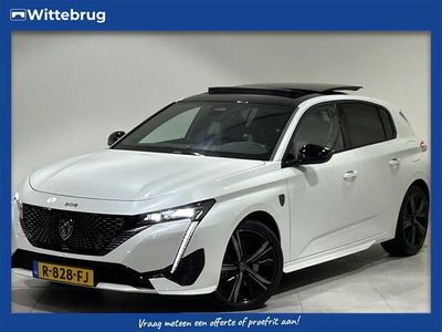 tweedehands Peugeot 308 1.6 HYbrid 225pk GT Pack Business Open dak | 18 inch LMV | lederen bekleding | Navigatie