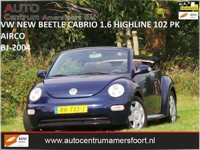 Occasion VW New Beetle Cabriolet Highline 102 PK (75 kW) 2004 Blauw Cabriolet