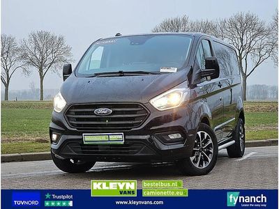 Zwart Occasion 2021 Ford Transit Custom Van | € 24.950 (Super prijs)