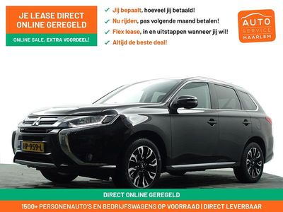 Zwart metallic Gebruikt 2015 Mitsubishi Outlander P-HEV Instyle SUV | € 15.900 (Duur)