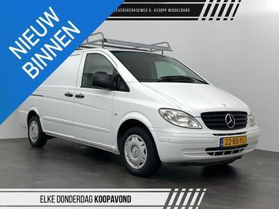 tweedehands Mercedes Vito 111 CDI 320 Lang Airco Parkeersensoren Trekhaak