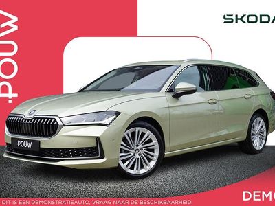 Geel Occasion 2025 Skoda Superb First Edition Stationwagen | € 42.900 (Eerlijke prijs)