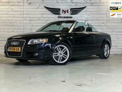 Occasion Audi A4 Cabriolet Exclusive 219 PK (161 kW) 2003 Zwart Cabriolet