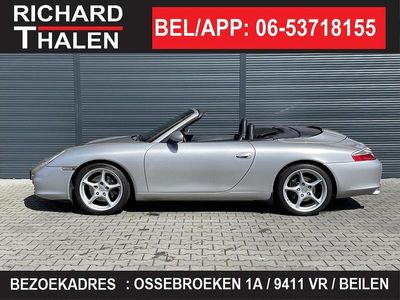 Occasion Porsche 911 Carrera Cabriolet 320 PK (235 kW) 2002 Grijs (metallic) Cabriolet