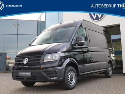 tweedehands VW Crafter 30 2.0 TDI L3H3 Highline 145PK / 103kW Achteruitrijcamera, airco, cruise control, parkeersensor voor en achter, zijschuifdeur rechts, bijrijdersbank