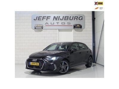 Occasion Audi A3 Sportback S-Line 150 PK (110 kW) 2020 Zwart Hatchback