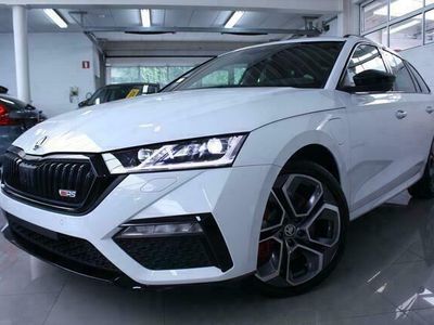 Wit Gebruikt 2021 Skoda Octavia RS Stationwagen | € 42.990