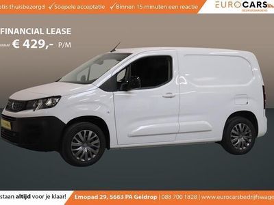 tweedehands Peugeot Partner 1.5 BlueHDi 130 AUT. EAT8 S&S L1 8961 Airco| Bluetooth| Trek