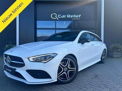 tweedehands Mercedes CLA200 Shooting Brake Business Solution AMG, Elektrisch verstelbare zetels, Stoelverwarming, Panoramadak, Trekhaak