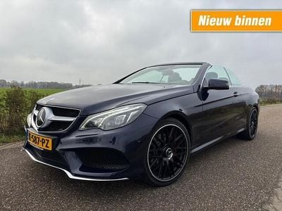 Occasion Mercedes E320 Prestige 272 PK (200 kW) 2015 Blauw Cabriolet