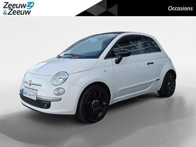 Wit Occasion 2017 Fiat 500C Lounge Cabriolet | € 6.350 (Super prijs)