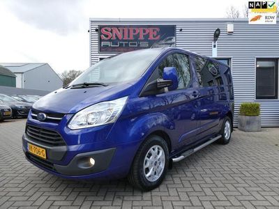 tweedehands Ford Transit Custom 270 2.2 TDCI L1H1 Limited DC DEALERONDERHOUDEN-155 PK!-NAVI-CRUISE-TREKHAAK-STOELVERWARMING