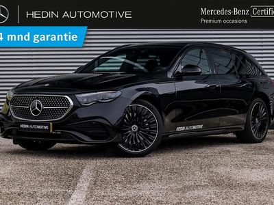 Zwart, metallic lak Gebruikt 2025 Mercedes E300 AMG line Stationwagen | € 78.900