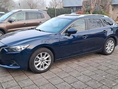 Blauw (metallic) Occasion 2012 Mazda 6 Stationwagen | € 8.600 (Duur)