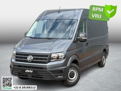 Grijs Occasion 2024 VW Crafter Highline Van | € 39.600 (Super prijs)