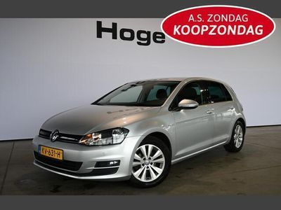 tweedehands VW Golf VII 1.0 TSI Connected Series Automaat ECC Cruise control Navigatie 100% Onderhouden! Inruil Mogelijk!