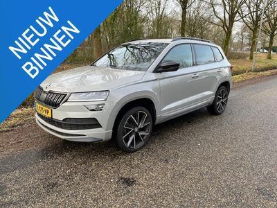 tweedehands Skoda Karoq 1.5 TSI ACT Sportline Business | PANO | ALL SEASON | STEEL GREY