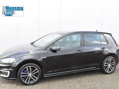 tweedehands VW Golf VII 1.4 TSI GTE 2015 Zwart ACC Clima 17" LMV Trekhaak uitklapbaar