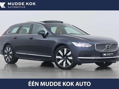 Nieuw Volvo V90 Ultra 253 PK (186 kW) 2025 Blauw Stationwagen