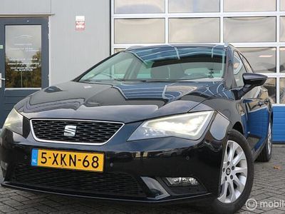 Zwart Gebruikt 2014 Seat Leon ST Ecomotive Stationwagen | € 4.400 (Iets duurder)