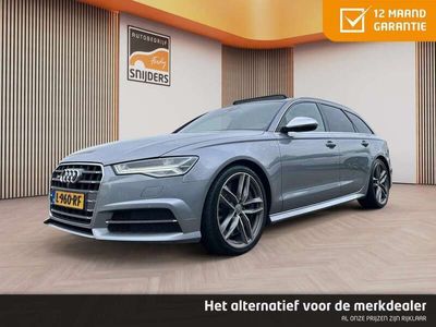 tweedehands Audi S6 Avant 4.0 TFSI S-LINE Pro Line Plus - 12 MND GARANTIE | Panorama | LED+ | Valcona leer | Bose Surround | Carbon -RIJKLAAR