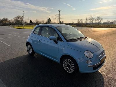 Blauw Gebruikt 2015 Fiat 500 Lounge Hatchback | € 7.250 (Goede deal)