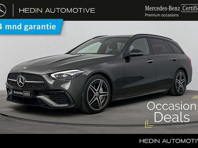 Grijs Occasion 2022 Mercedes C200 AMG line Stationwagen | € 39.900 (Eerlijke prijs)