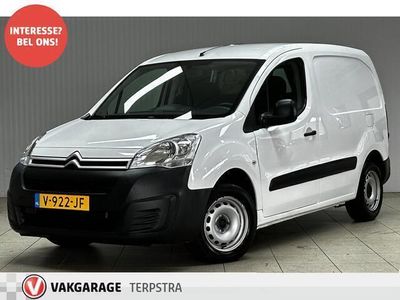 tweedehands Citroën Berlingo 1.6 BlueHDI 75 Comfort/ Zij-Schuifdeur rechts/ Airco/ Cruise/ Bluetooth/ LEDER.Stuur+Pook/ Elek.Pakket/ Radio-CD+AUX&USB/ Boordcomputer/ PDC A.