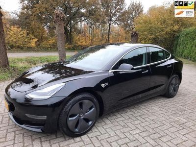 Occasion Tesla Model 3 Long Range RWD 211 kW (287 PK) 2019 Zwart Sedan