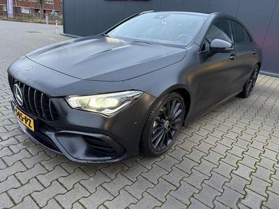 Occasion Mercedes CLA180 AMG line 136 PK (100 kW) 2021 Zwart Sedan