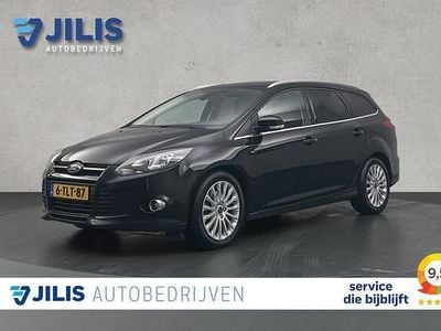 Zwart Occasion 2014 Ford Focus Titanium Stationwagen | € 5.950 (Eerlijke prijs)