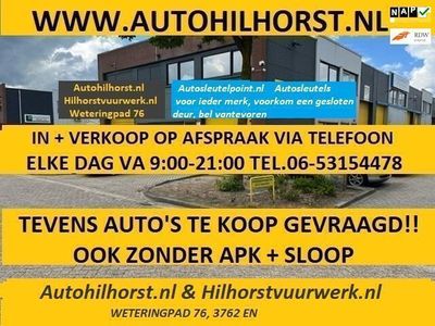 tweedehands Opel Agila AUTOHILHORST IN & VERKOOP OP AFSPRAAK , ELKE DAG VA 9:00-21:00 TELEFONISCH BEREIKBAAR!