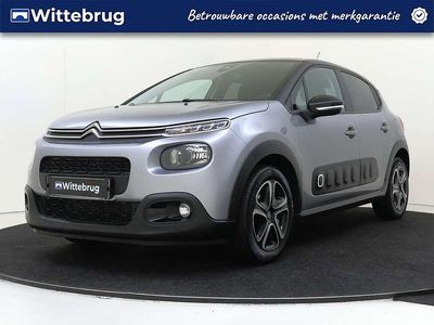 Grijs Occasion 2018 Citroën C3 Feel Hatchback | € 10.425 (Eerlijke prijs)
